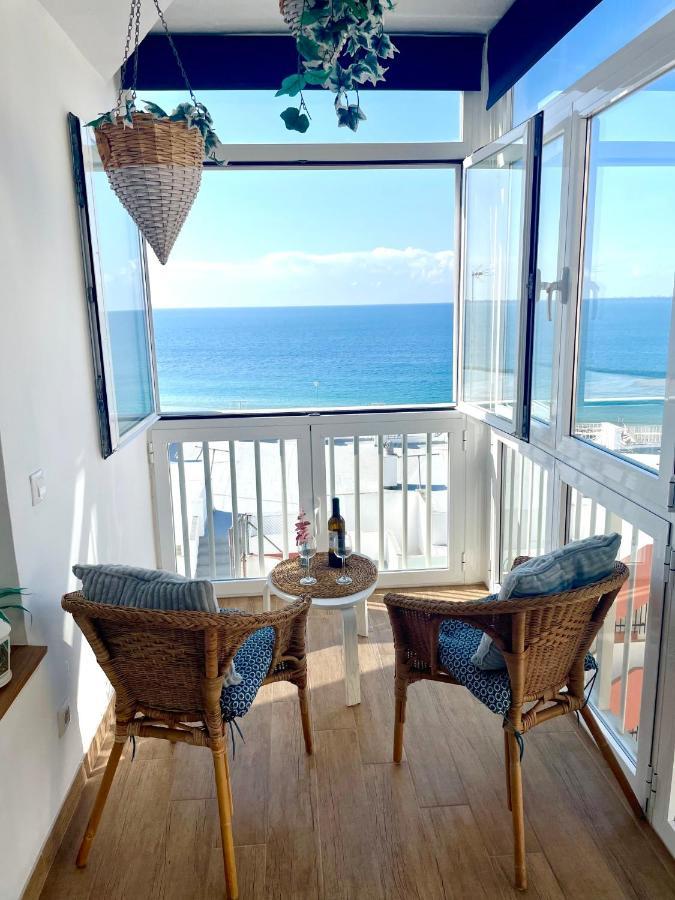 Gatu Casa Muse Junto A La Playa, Vista Al Mar, Aire Acc, Terraza, Wifi Y Chimenea " Preferente Mayores De 25 Anos Y Familias " El Puerto de Santa Maria Exterior photo